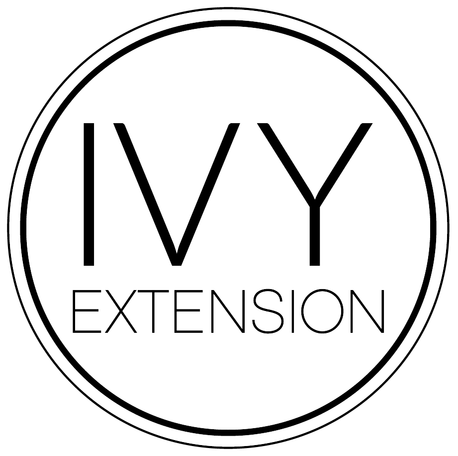 BLACK logo Ivy Extension fond blanc